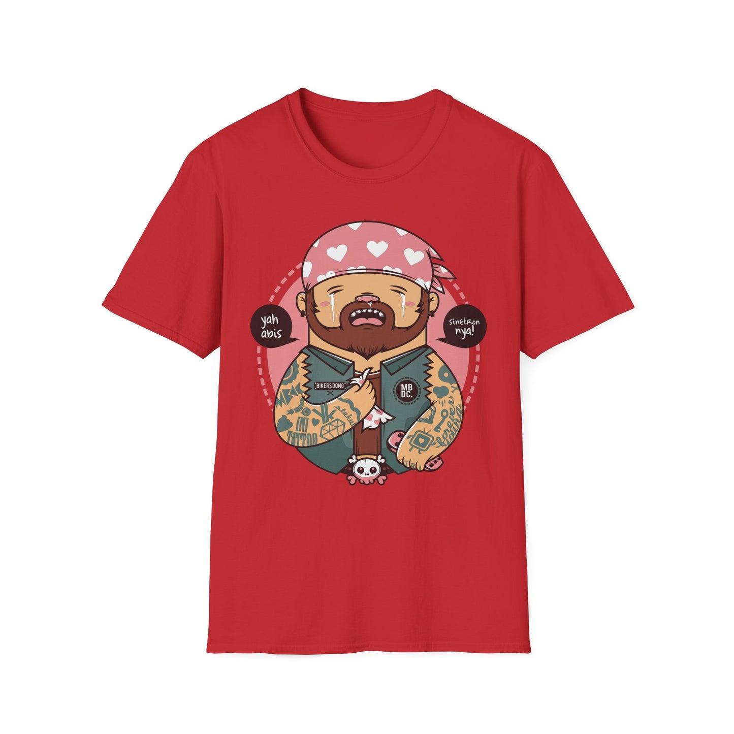 Cartoon Animation T Shirt Unisex Softstyle 100 Percent Ring Spun Cotton Comfort Tee