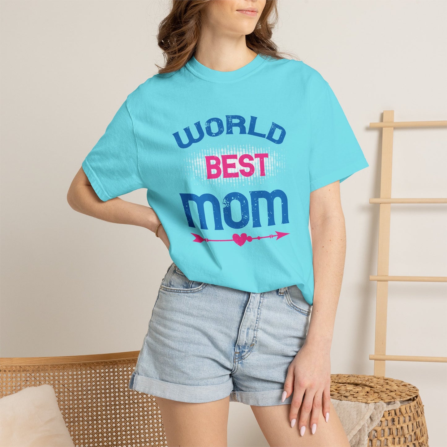 Mom T-shirt Mother Day Mama Tee Unisex Comfort Colors Garment-Dyed Cotton h100