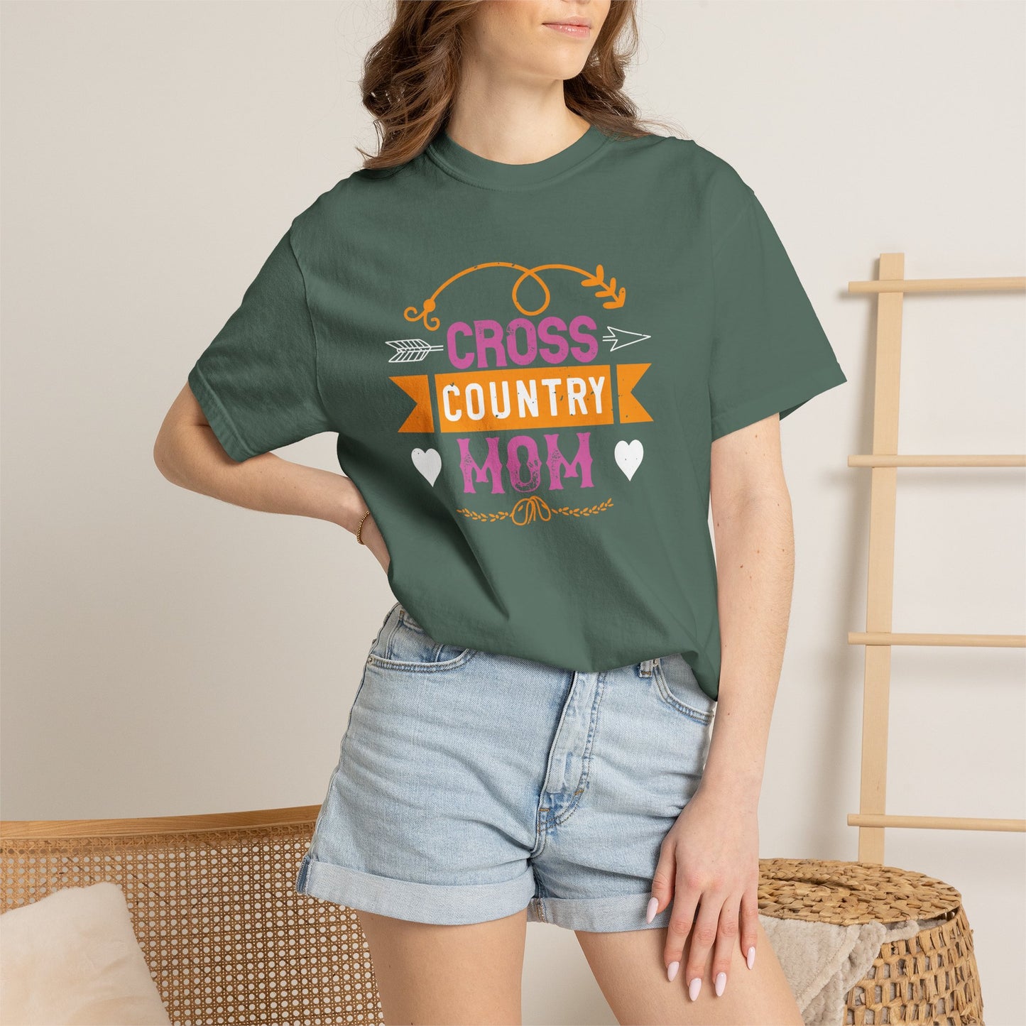 Mom T-shirt Mother Day Mama Tee Unisex Comfort Colors Garment-Dyed Cotton h68