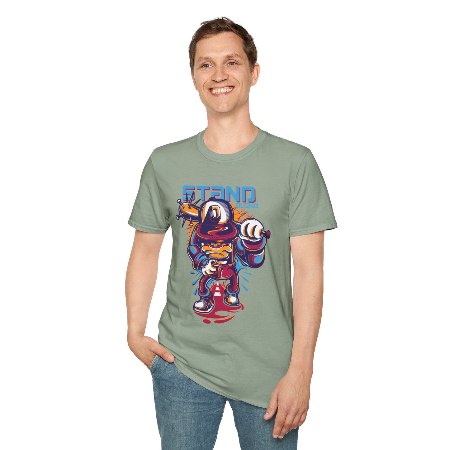 Cartoon T Shirt, Animation Design Shirt, Art Design T-Shirt, T Shirt with Graphic Design 119