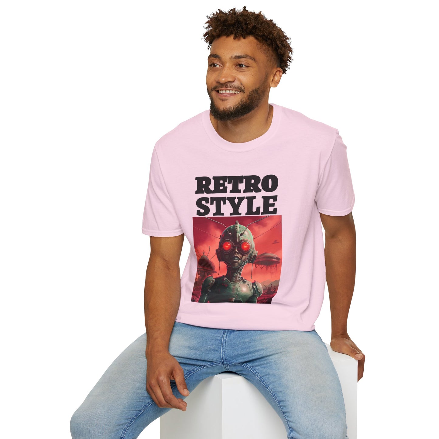 Retro T Shirt, Retro Design Shirt, Retro Art Tee Shirt, T-shirt with Retro Style