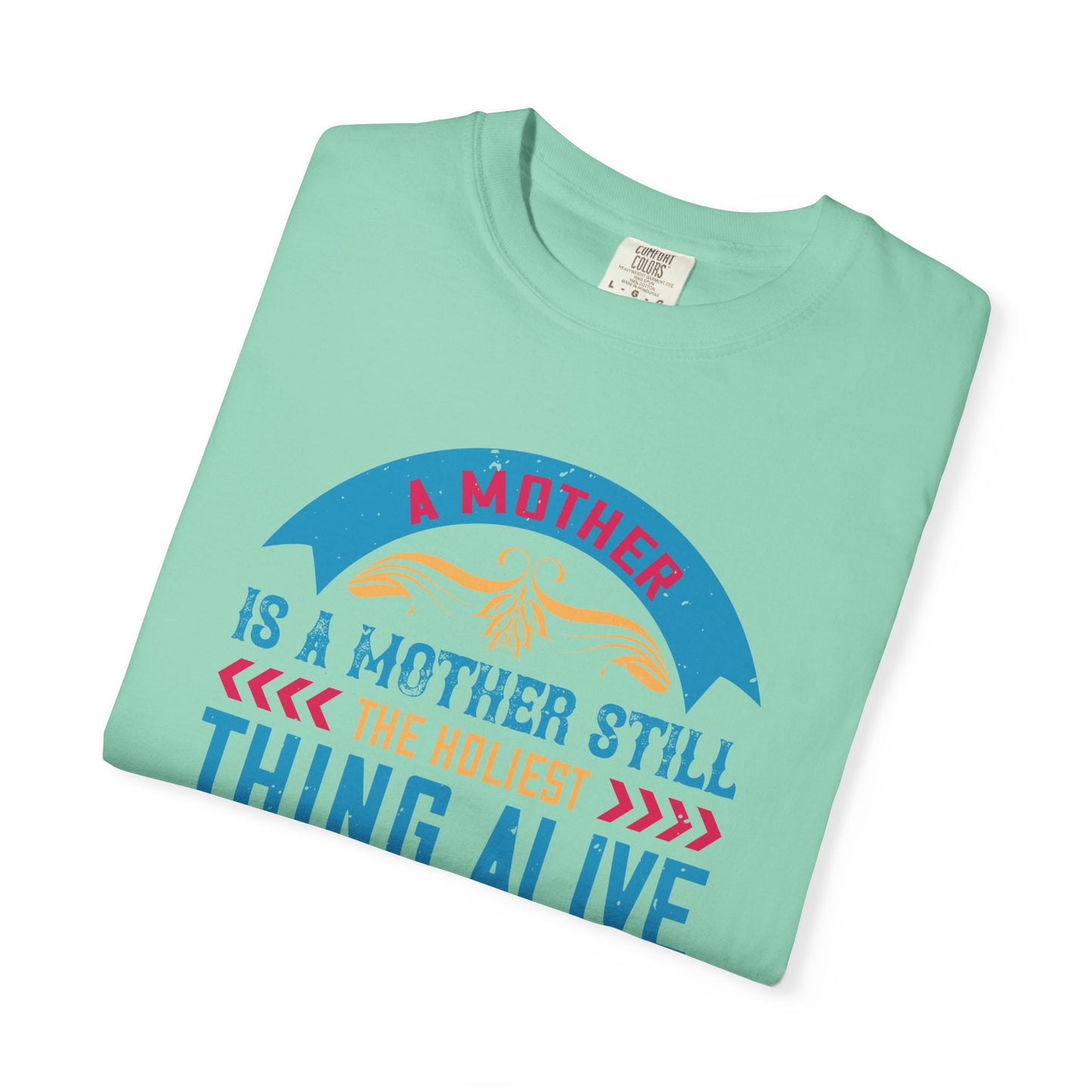 Mom T-shirt Mother Day Mama Tee Unisex Comfort Colors Garment-Dyed Cotton h52