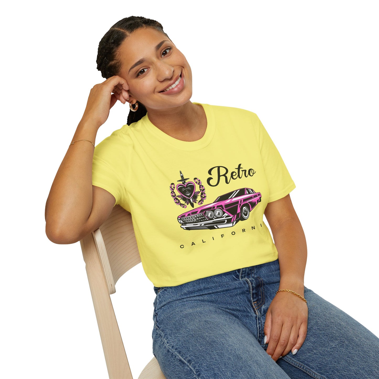 Retro T Shirt, Retro Design Shirt, Retro Art Tee Shirt, T-shirt with Retro Style
