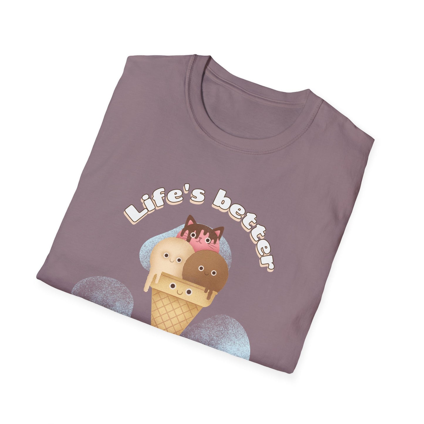 Food Tees, Funny Food T Shirts, Funny T Shirts, Shirt with Food, Junk Food Tees, Shirt with Ice Cream, Ice Cream T-Shirt