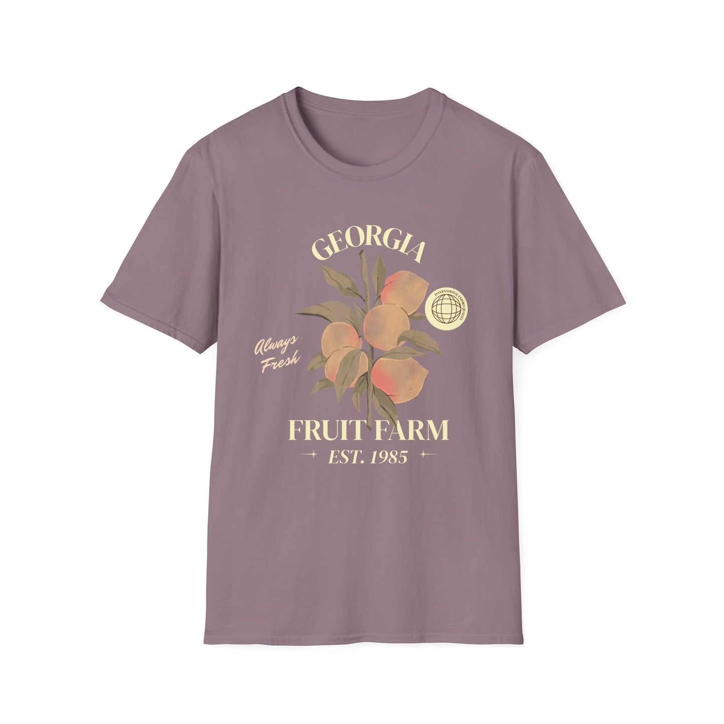 Food Tees, Funny Food T Shirts, Funny T Shirts, Shirt with Fruits, Shirt with Peach
