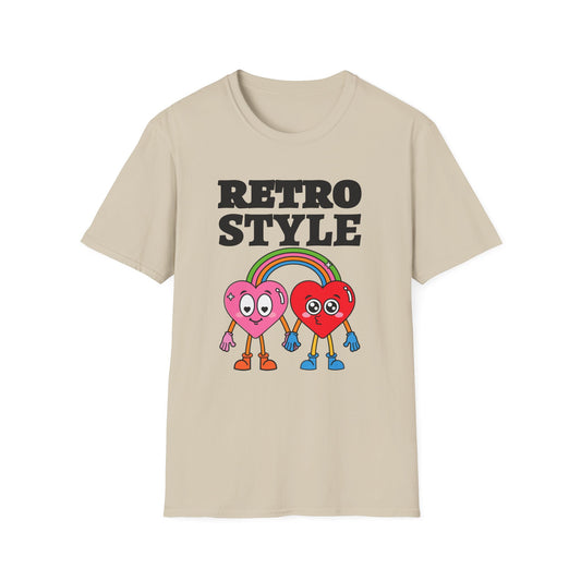 Retro T Shirt, Retro Design Shirt, Retro Art Tee Shirt, T-shirt with Retro Style