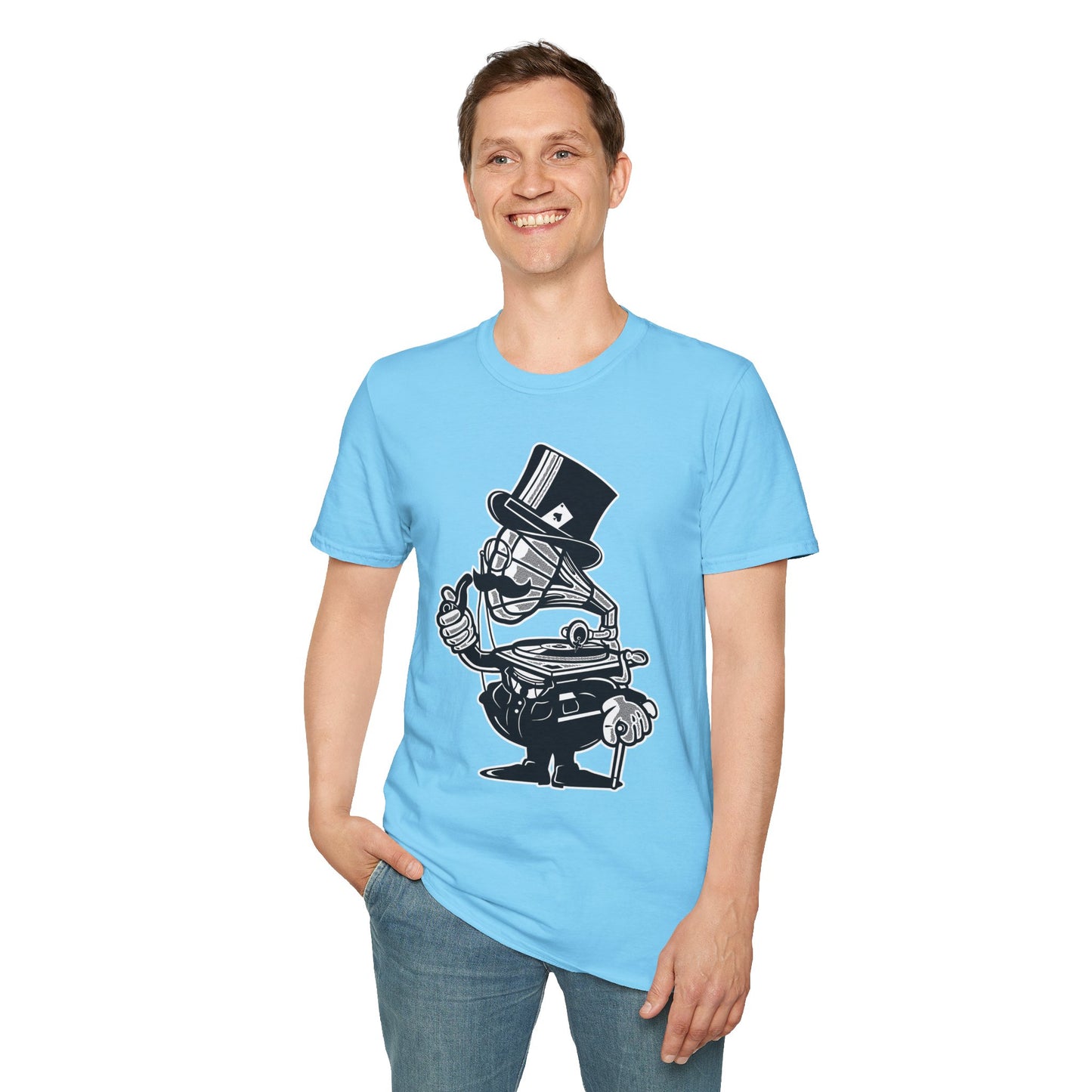 Cartoon T Shirt Animation T Shirt Funny Tee Shirt Unisex Gildan Softstyle 64000 Cotton Tee
