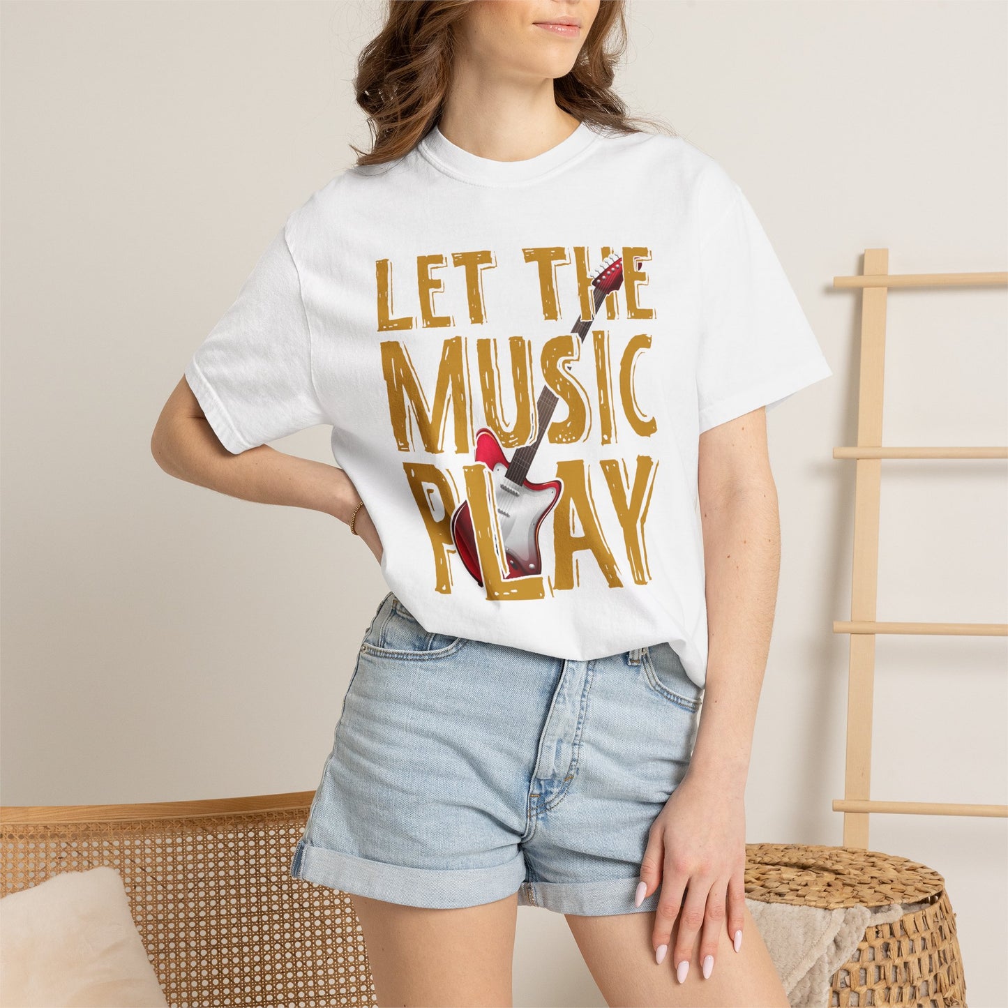 Music Graphic Design Unisex Cotton T-shirt 002