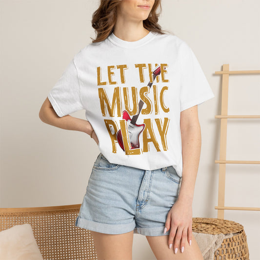 Music Graphic Design Unisex Cotton T-shirt 002