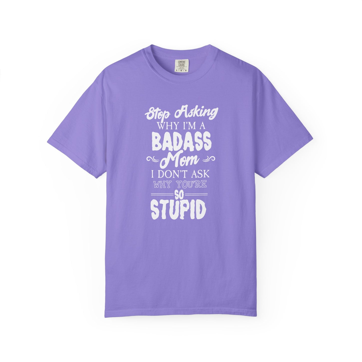 Mom T-shirt Mother's Day Mama Tee Unisex Comfort Colors Garment-Dyed Cotton h39