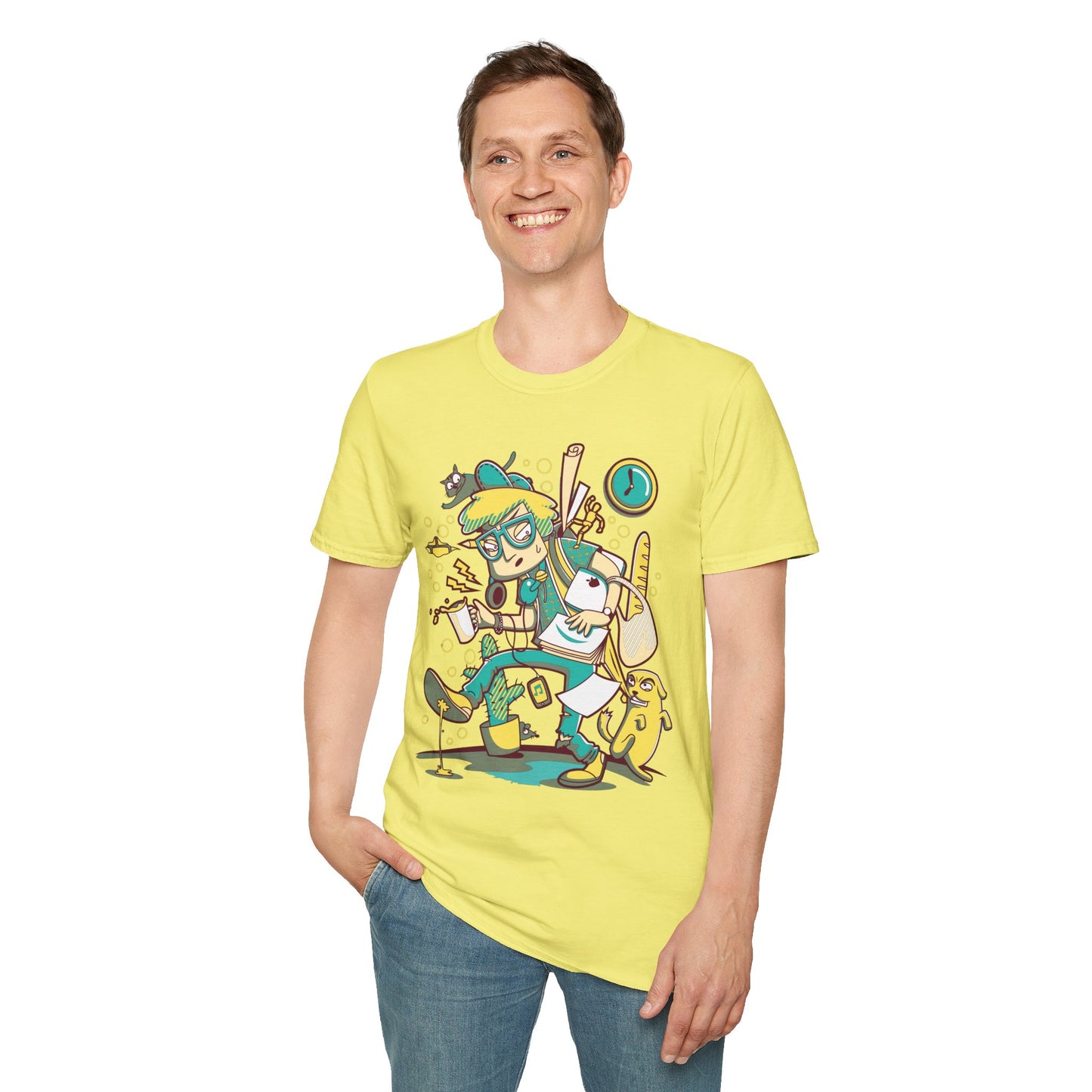 Cartoon T-Shirt, Animation T-Shirt, Funny Tee Shirt - 74