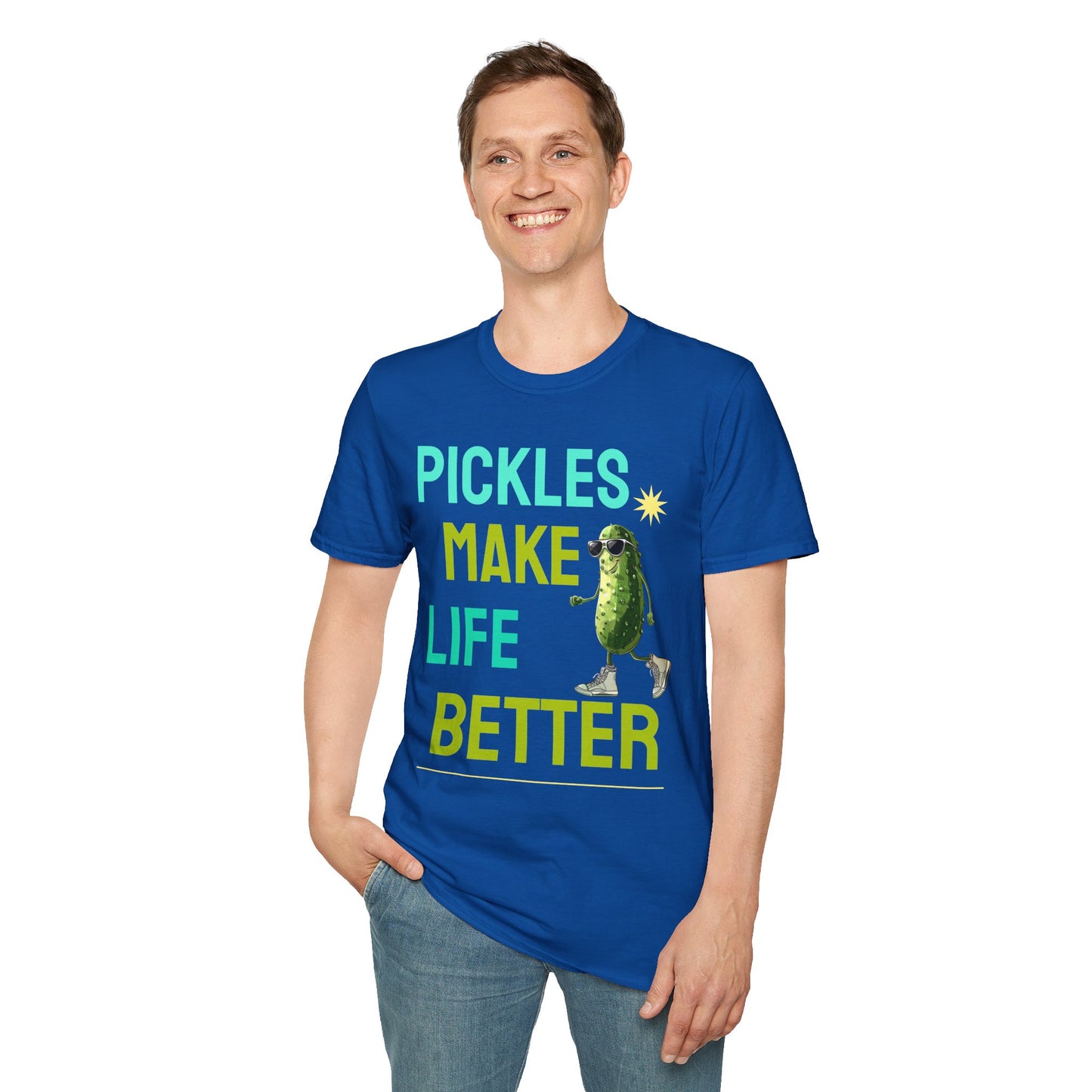 Food Tees, Funny Food T Shirts, Funny T Shirts, Shirt with Vegetables, Shirt with Pickle