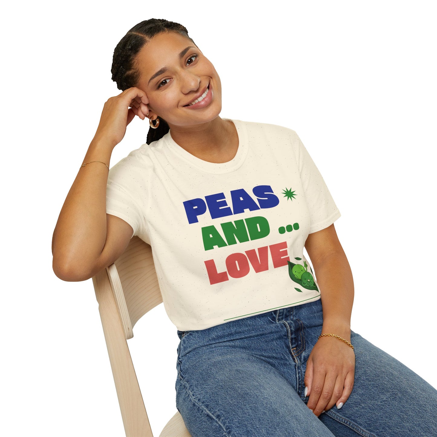 Food Tees, Funny Food T Shirts, Funny T Shirts, Shirt with Vegetables, Shirt with Peas
