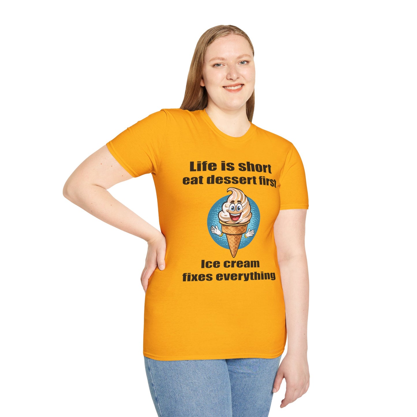 Food Tees, Funny Food T Shirts, Funny T Shirts, Shirt with Food, Junk Food Tees, Shirt with Ice Cream, Ice Cream T-Shirt