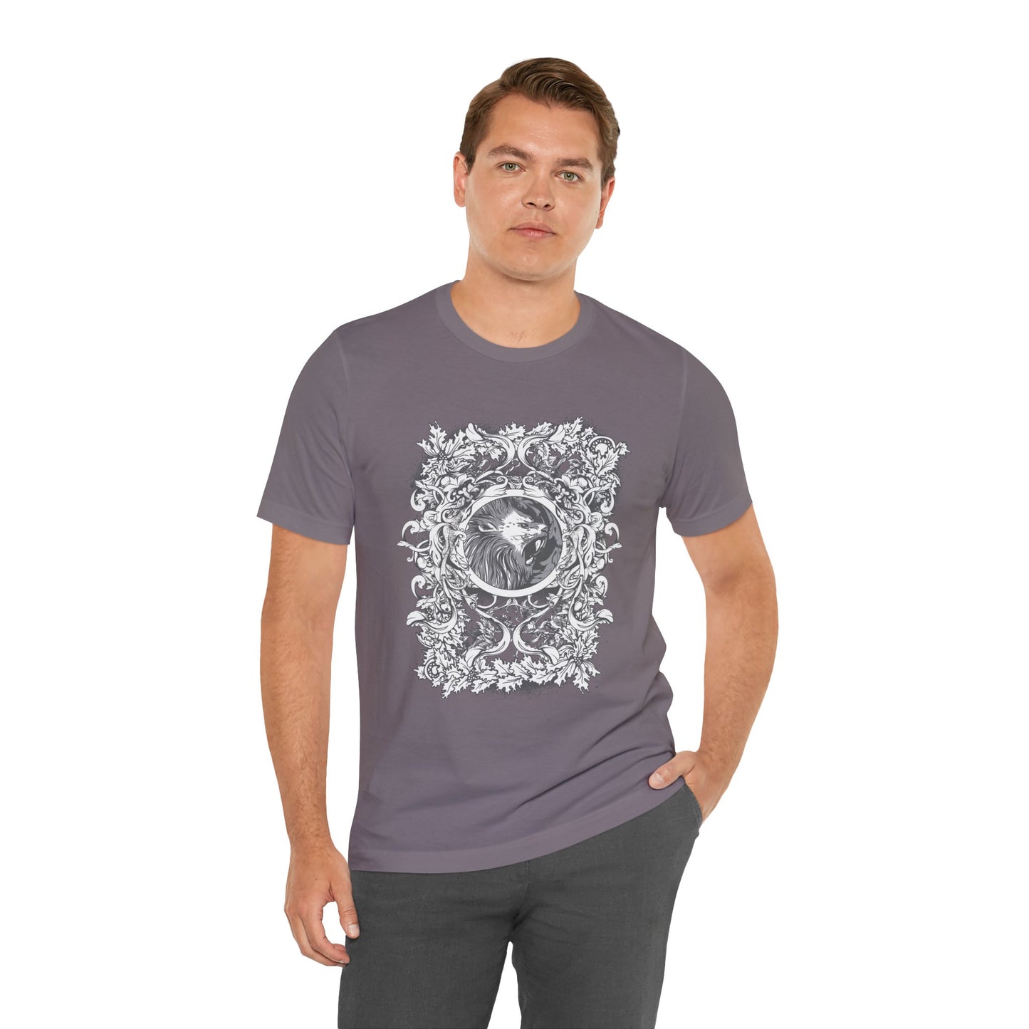 Gothic Illustration Graphic Unisex Cotton T-Shirt r18