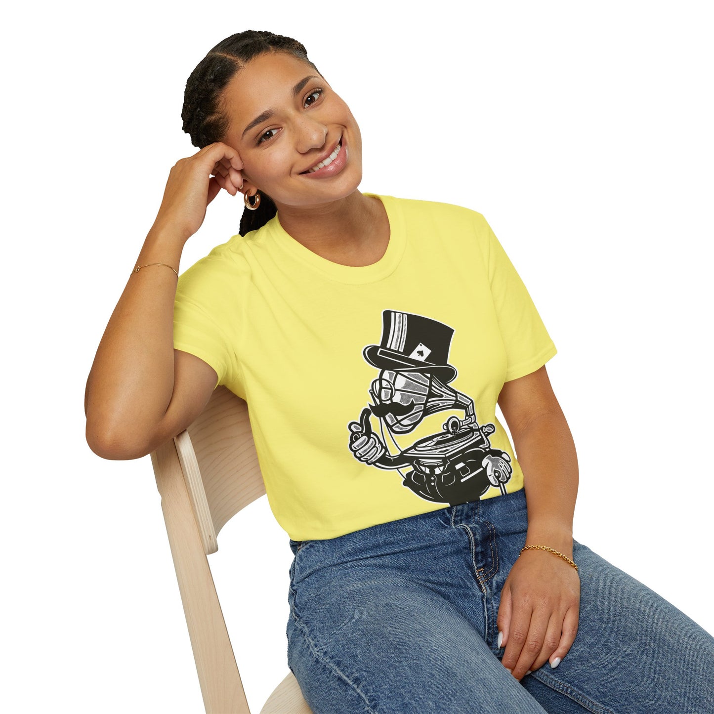 Cartoon T Shirt Animation T Shirt Funny Tee Shirt Unisex Gildan Softstyle 64000 Cotton Tee