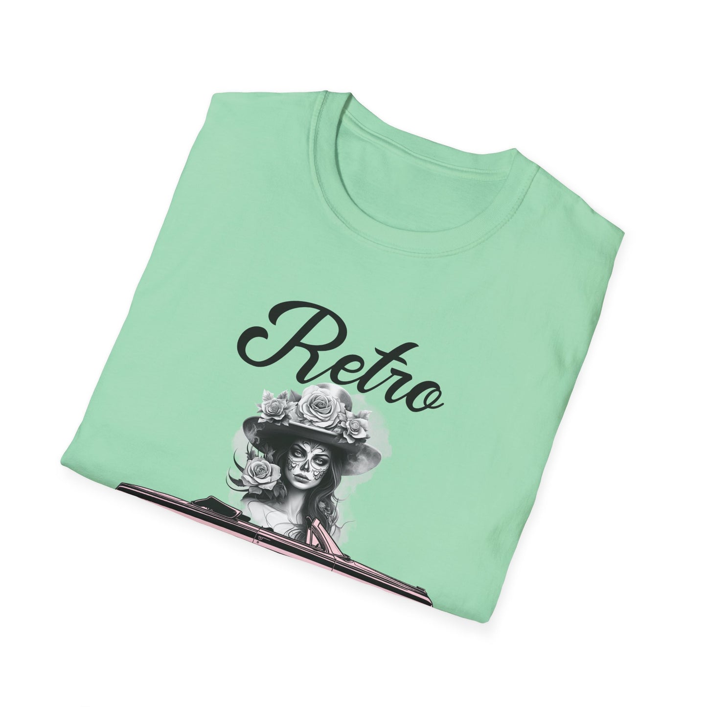 Retro T Shirt, Retro Design Shirt, Retro Art Tee Shirt, T-shirt with Retro Style