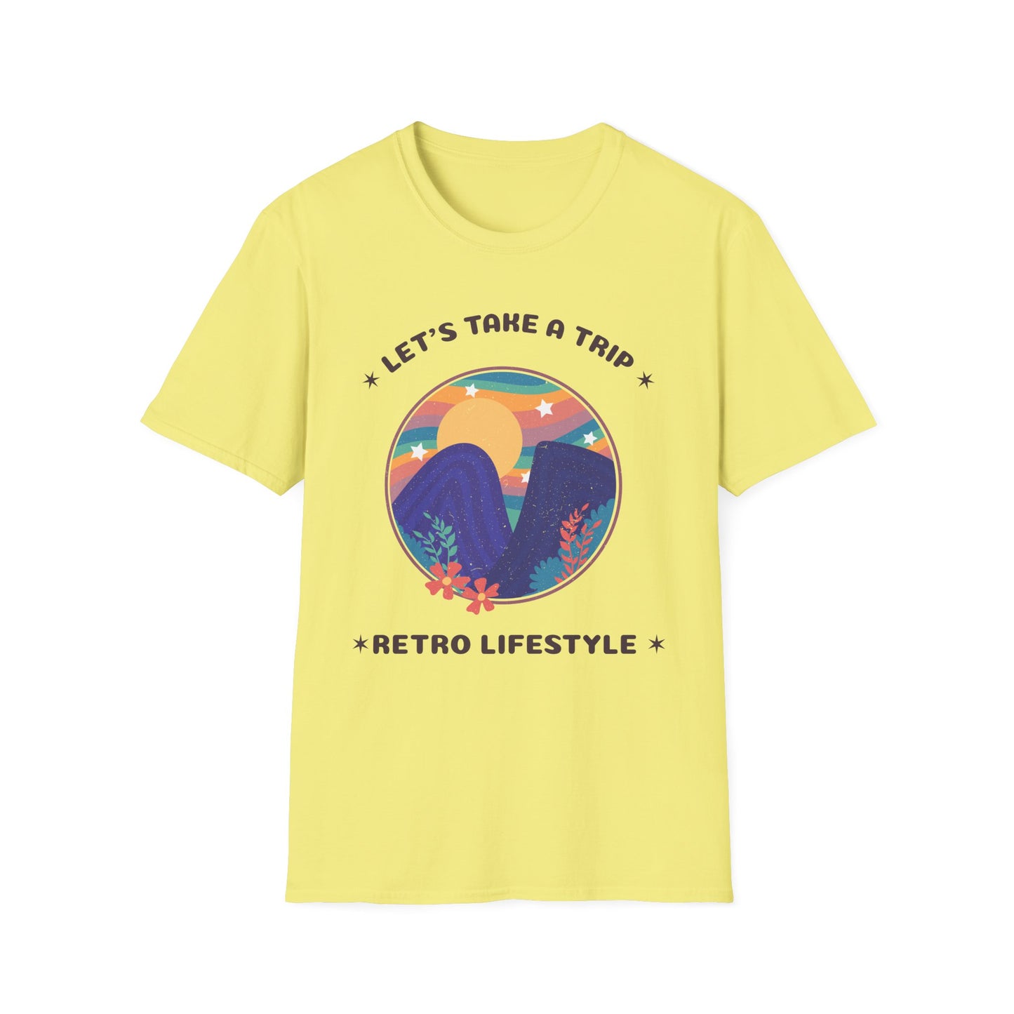 Retro T Shirt, Retro Design Shirt, Retro Art Tee Shirt, T-shirt with Retro Style