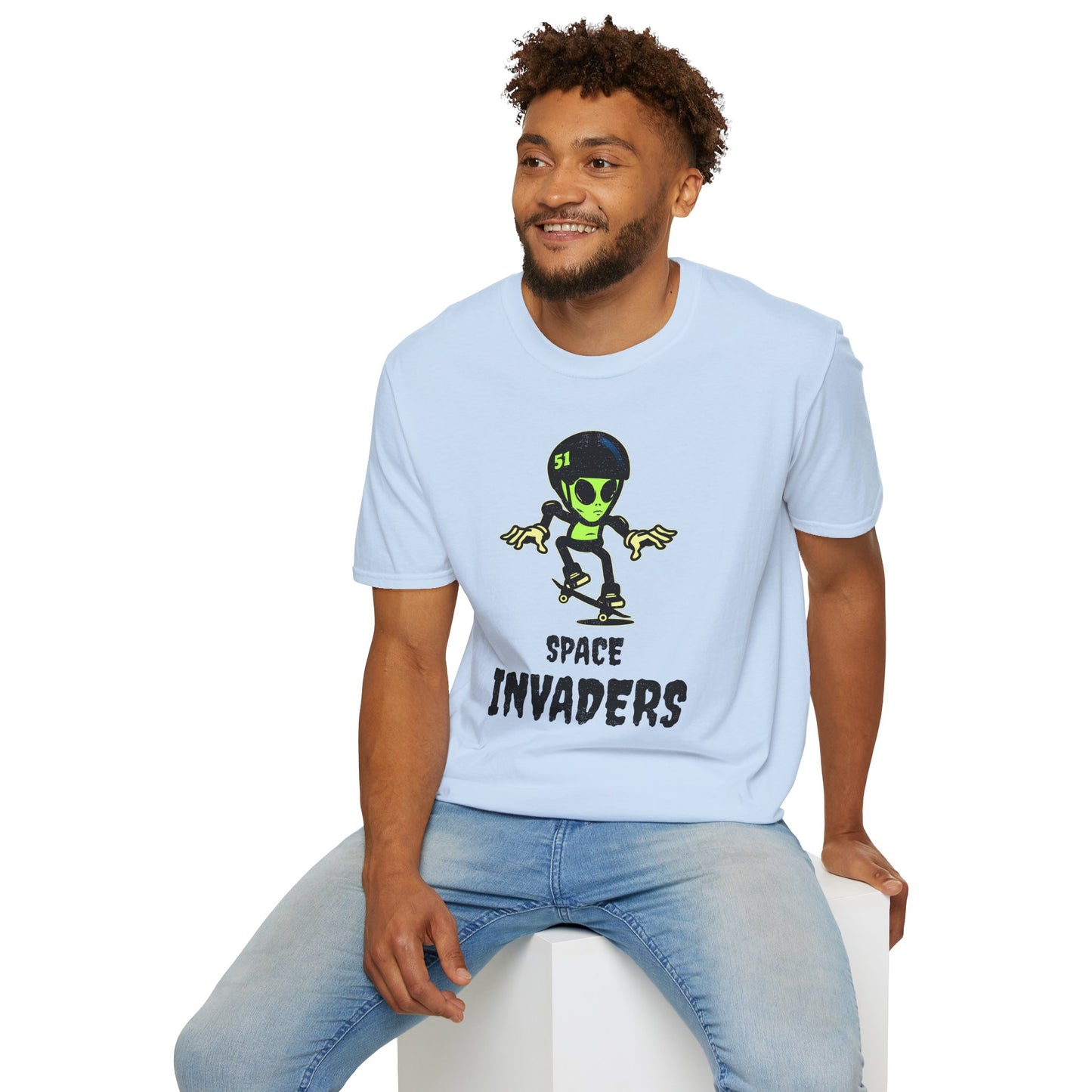 Funny T Shirts, UFO Tees, Funny Aliens Shirt - 4