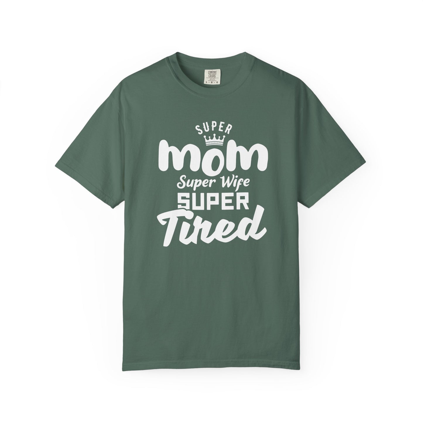 Mom T-shirt Mother's Day Mama Tee Unisex Comfort Colors Garment-Dyed Cotton h45