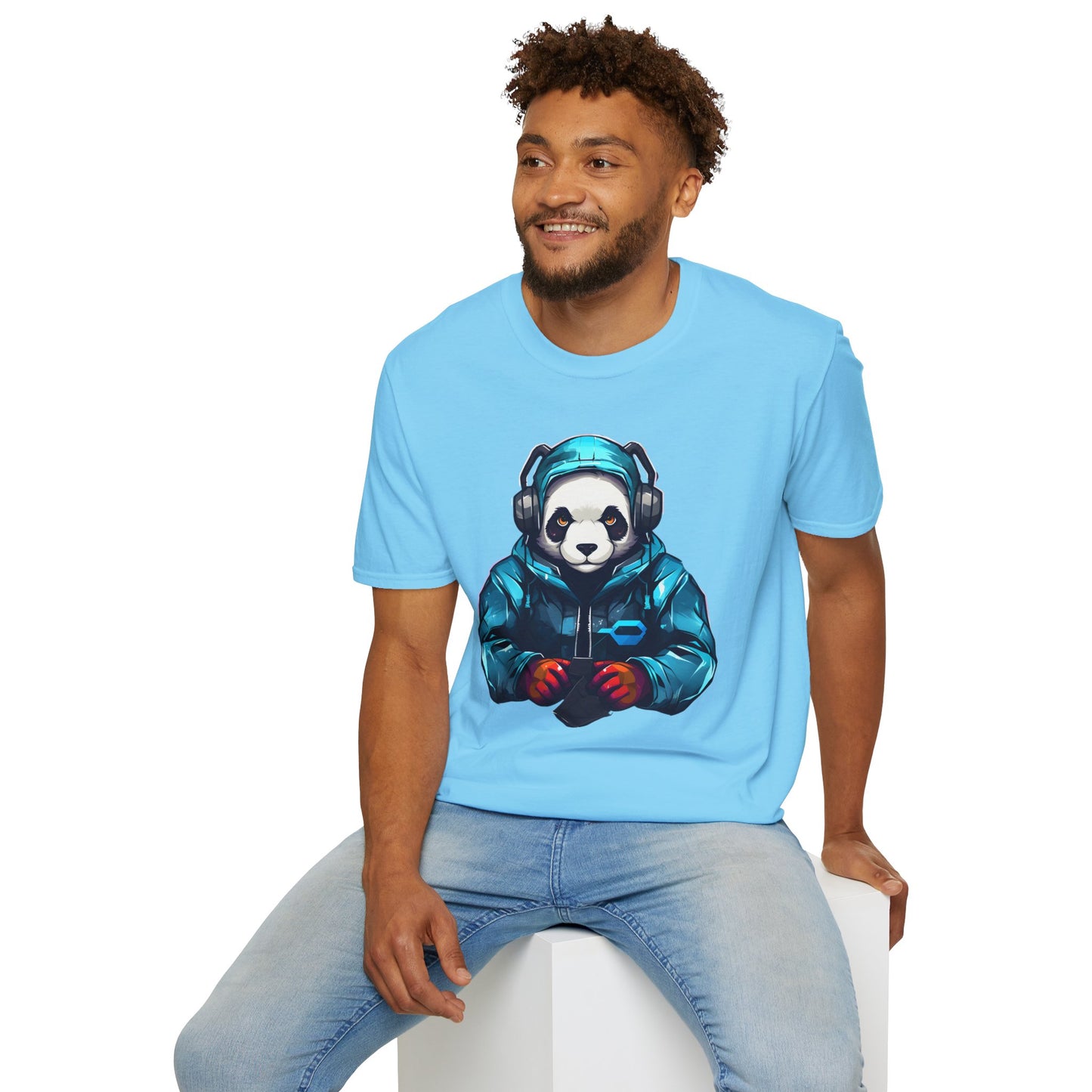 Animals Tees, Funny Animals Shirt, T Shirts with Funny Animals, T-Shirt with Panda, Panda Tees
