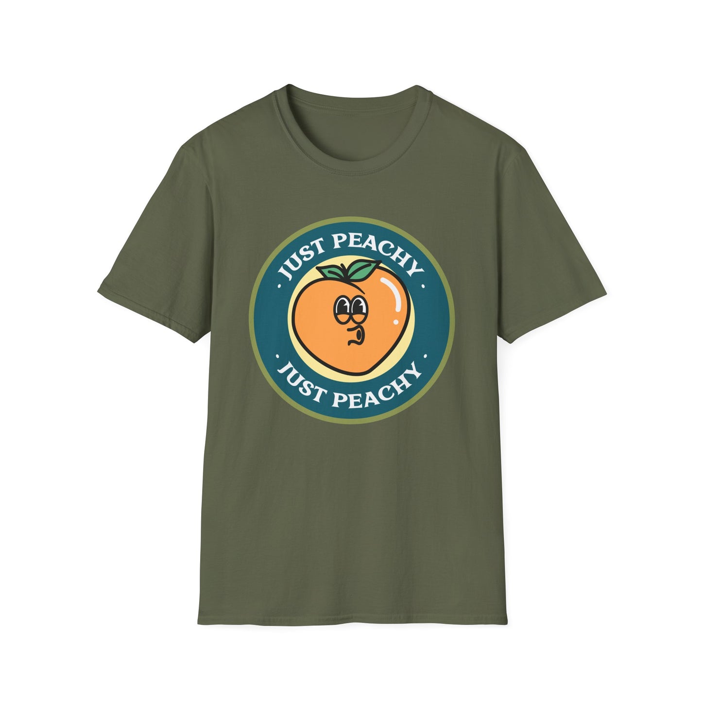 Food Tees, Funny Food T Shirts, Funny T Shirts, Shirt with Fruits, Shirt with Peach