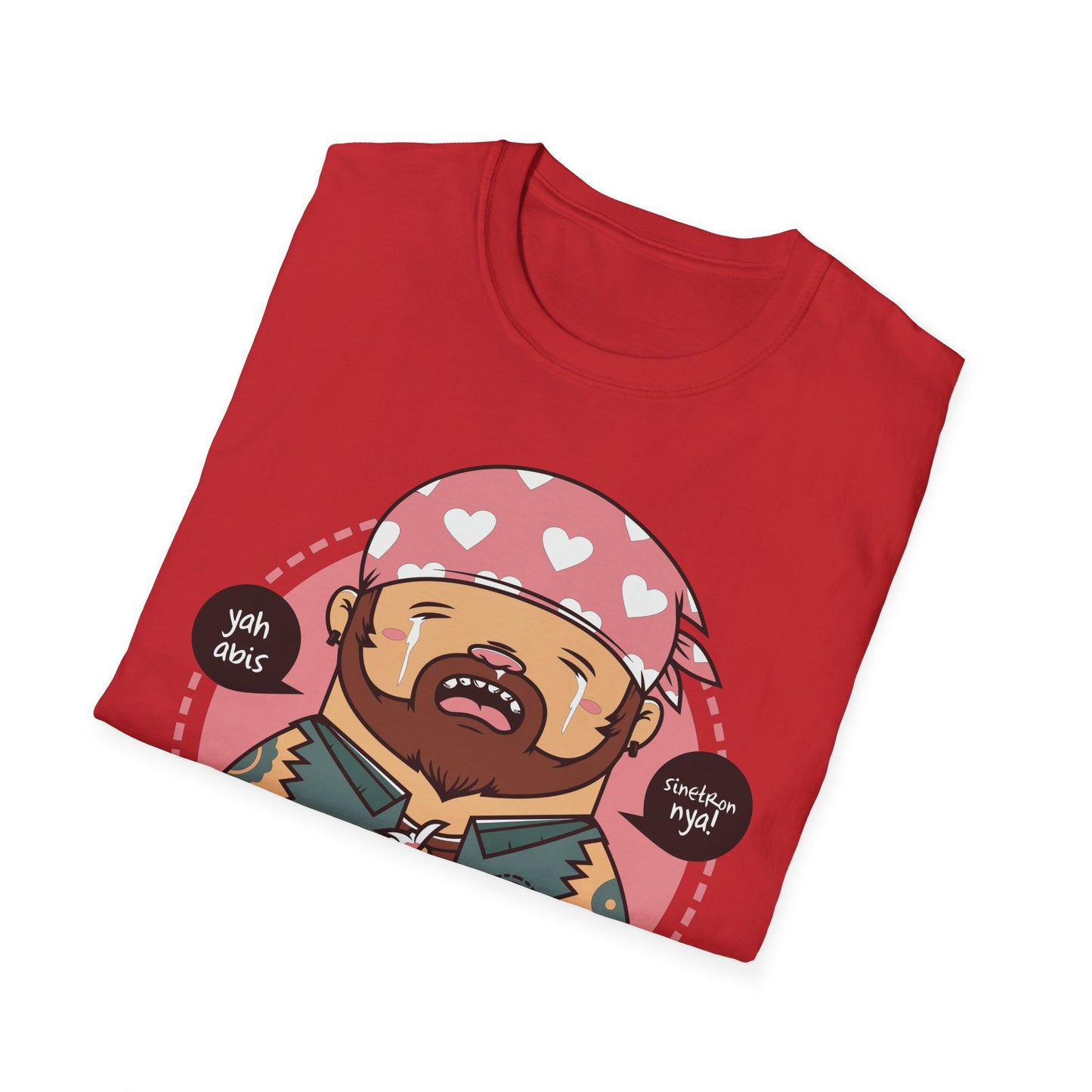 Cartoon Animation T Shirt Unisex Softstyle 100 Percent Ring Spun Cotton Comfort Tee