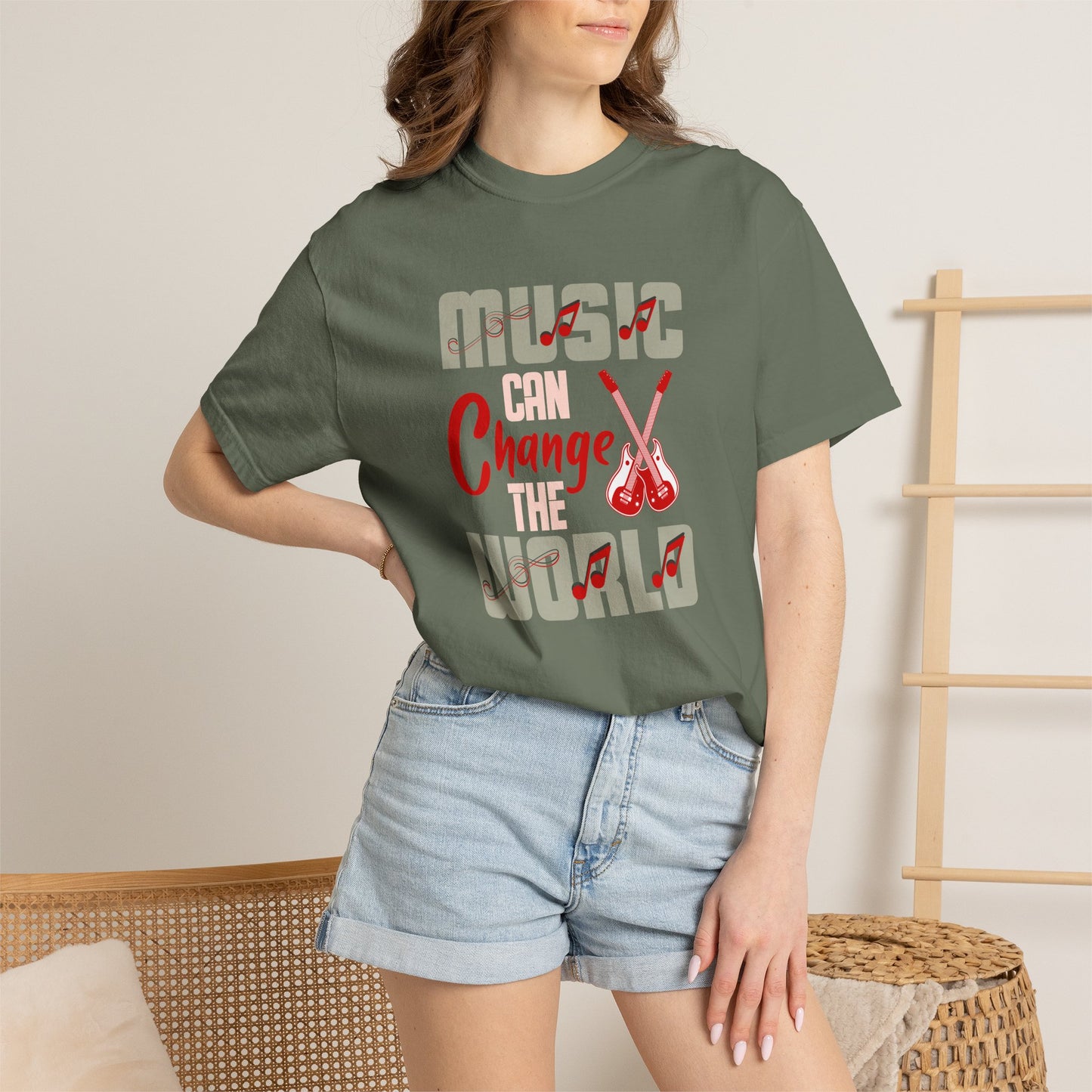 Music Graphic Design Unisex Cotton T-shirt 062