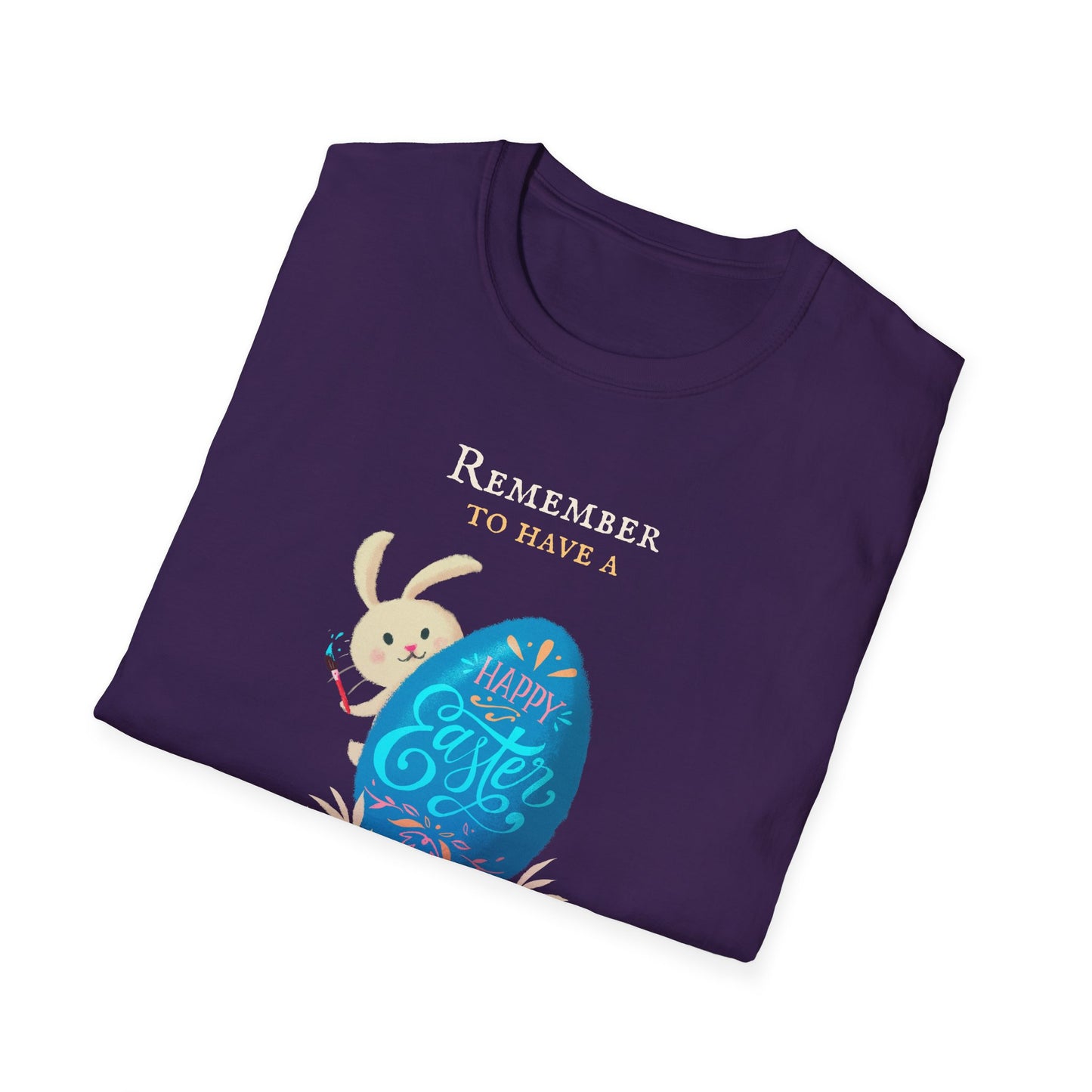Easter Bunny Egg T-Shirt, Tee Shirt with Easter Signature, T Shirt with Easter Prints, Tee Shirt with Easter Design - 8