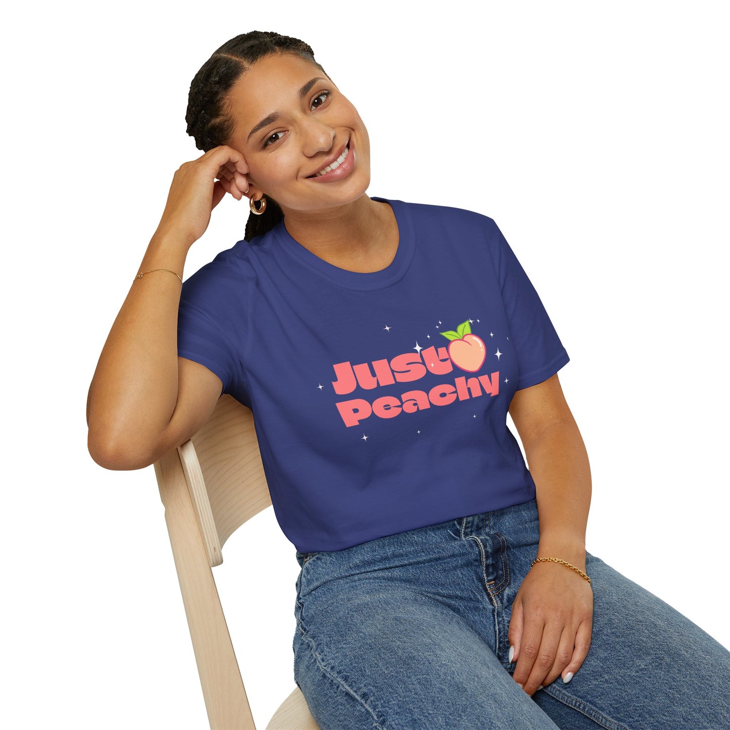 Food Tees, Funny Food T Shirts, Funny T Shirts, Shirt with Fruits, Shirt with Peach