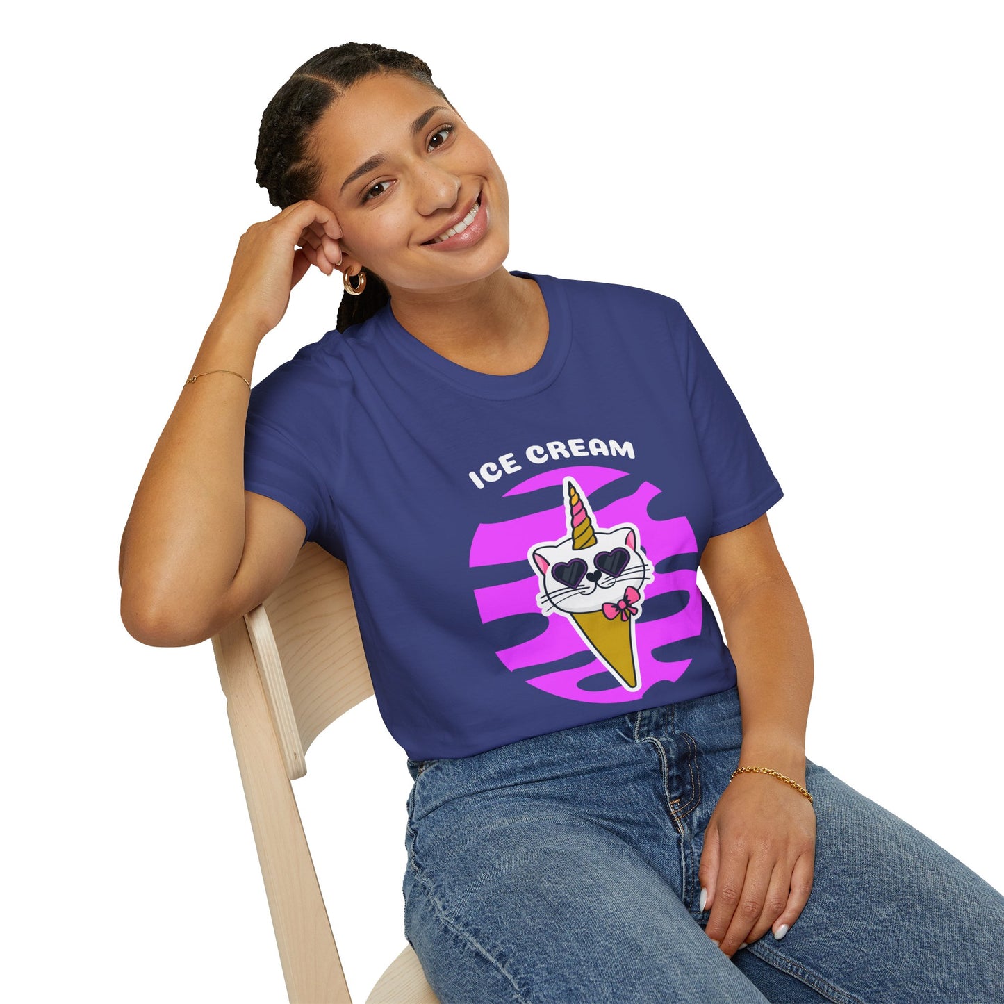Food Tees, Funny Food T Shirts, Funny T Shirts, Shirt with Food, Junk Food Tees, Shirt with Ice Cream, Ice Cream T-Shirt