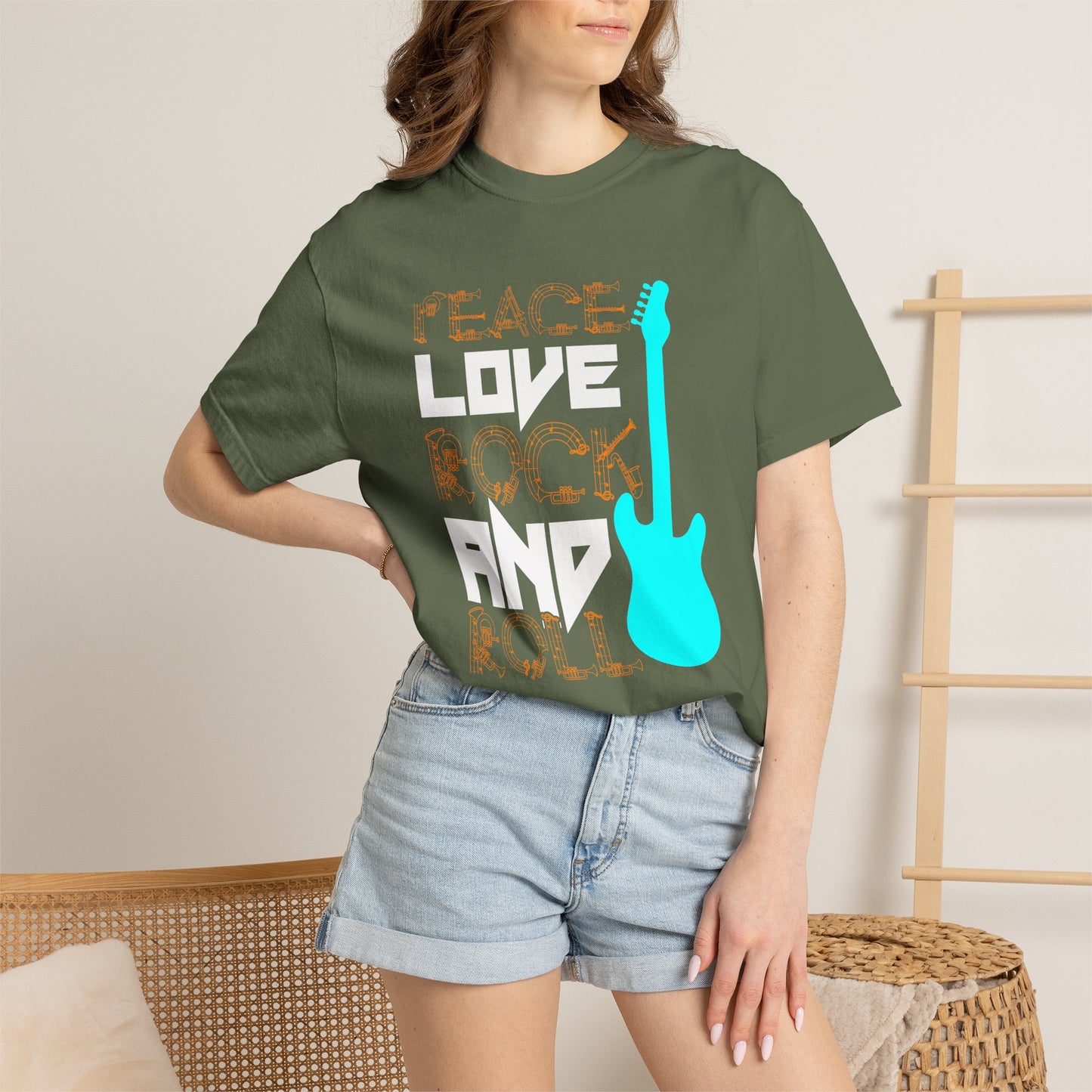 Music Graphic Design Unisex Cotton T-shirt 078