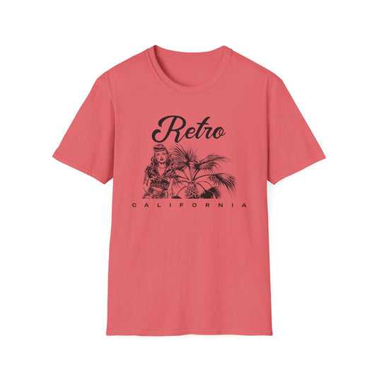 Retro T Shirt, Retro Design Shirt, Retro Art Tee Shirt, T-shirt with Retro Style