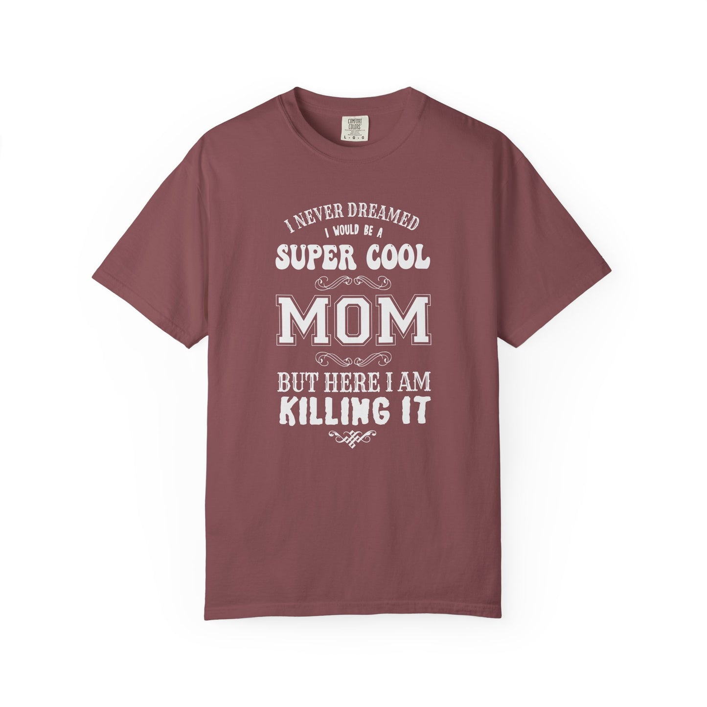 Mom T-shirt Mother's Day Mama Tee Unisex Comfort Colors Garment-Dyed Cotton h36