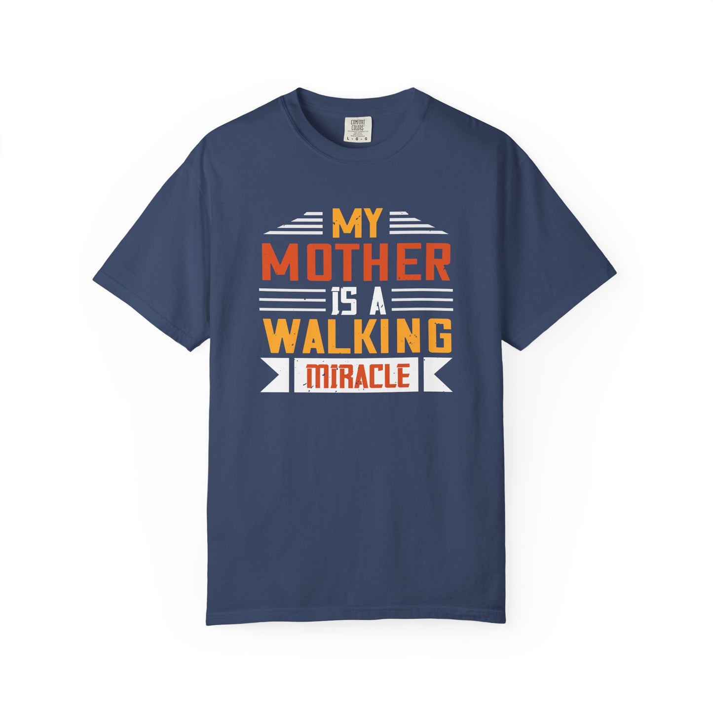 Mom T-shirt Mother Day Mama Tee Unisex Comfort Colors Garment-Dyed Cotton h87