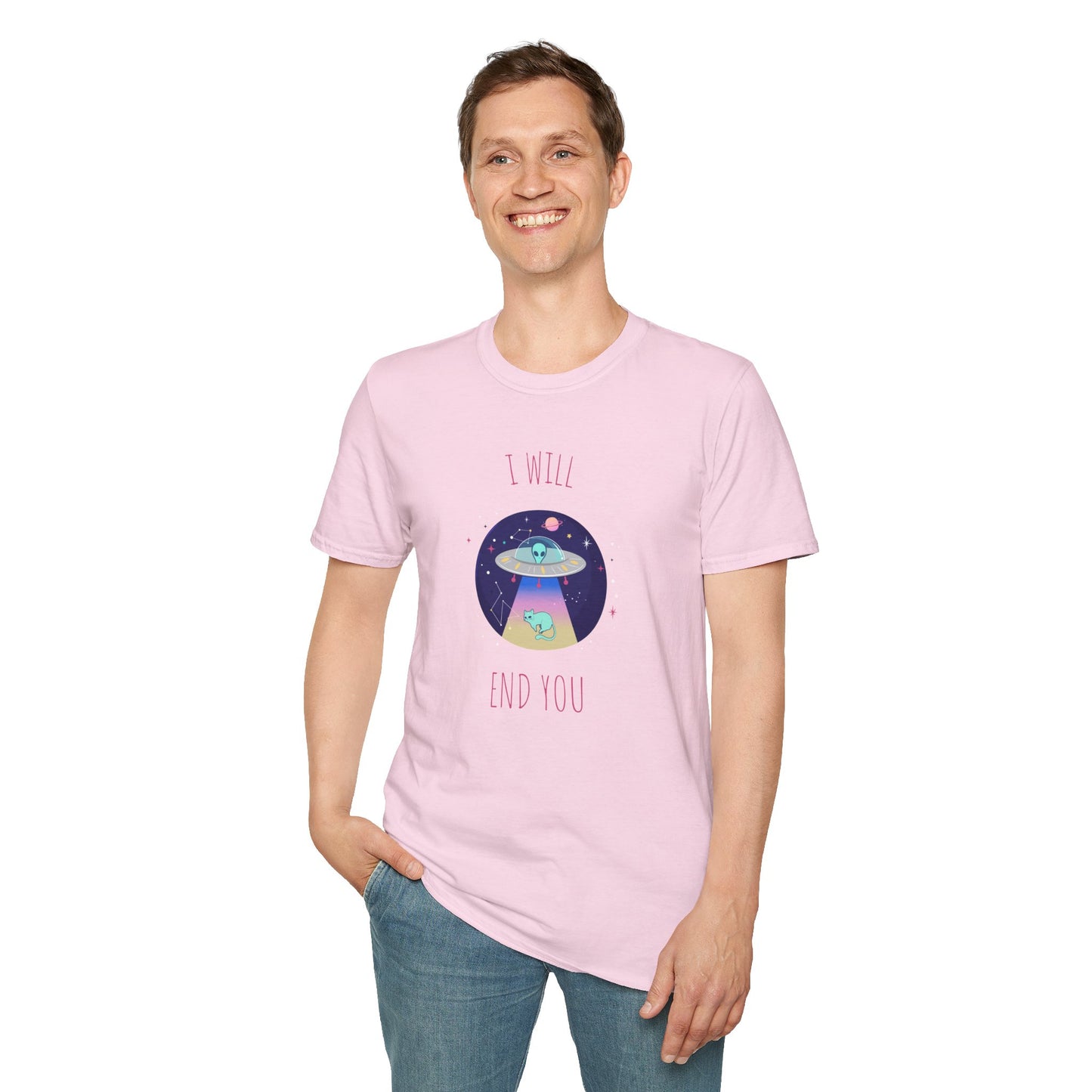 Funny T Shirts UFO Tees Funny Aliens Shirt