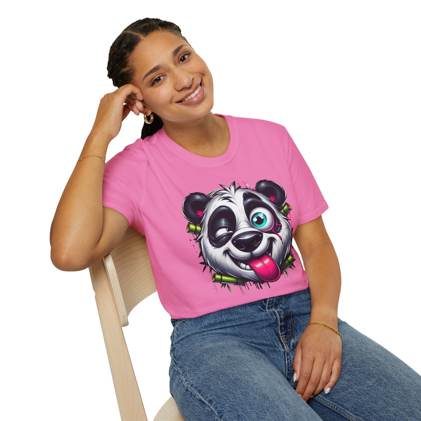 Animals Tees, Funny Animals Shirt, T Shirts with Funny Animals, T-Shirt with Panda, Panda Tees
