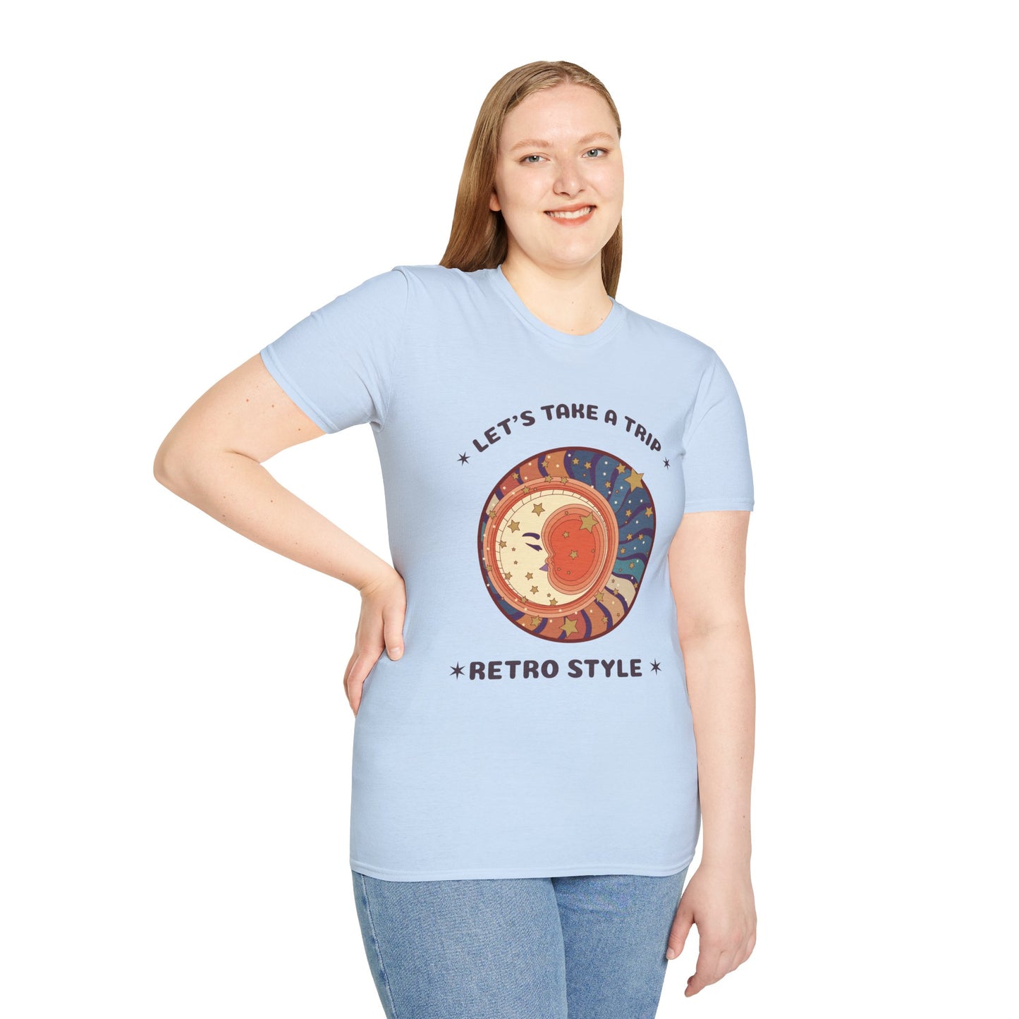 Retro T Shirt, Retro Design Shirt, Retro Art Tee Shirt, T-shirt with Retro Style