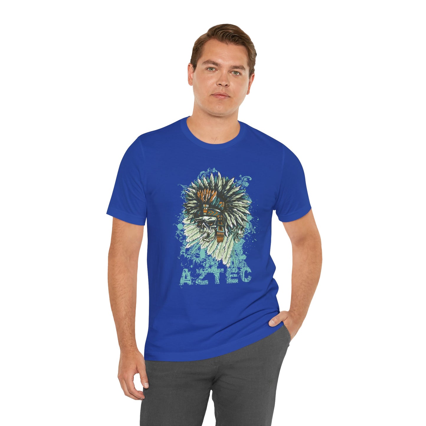 Skull Graphic Design Unisex Cotton Tee Shirt Art-14
