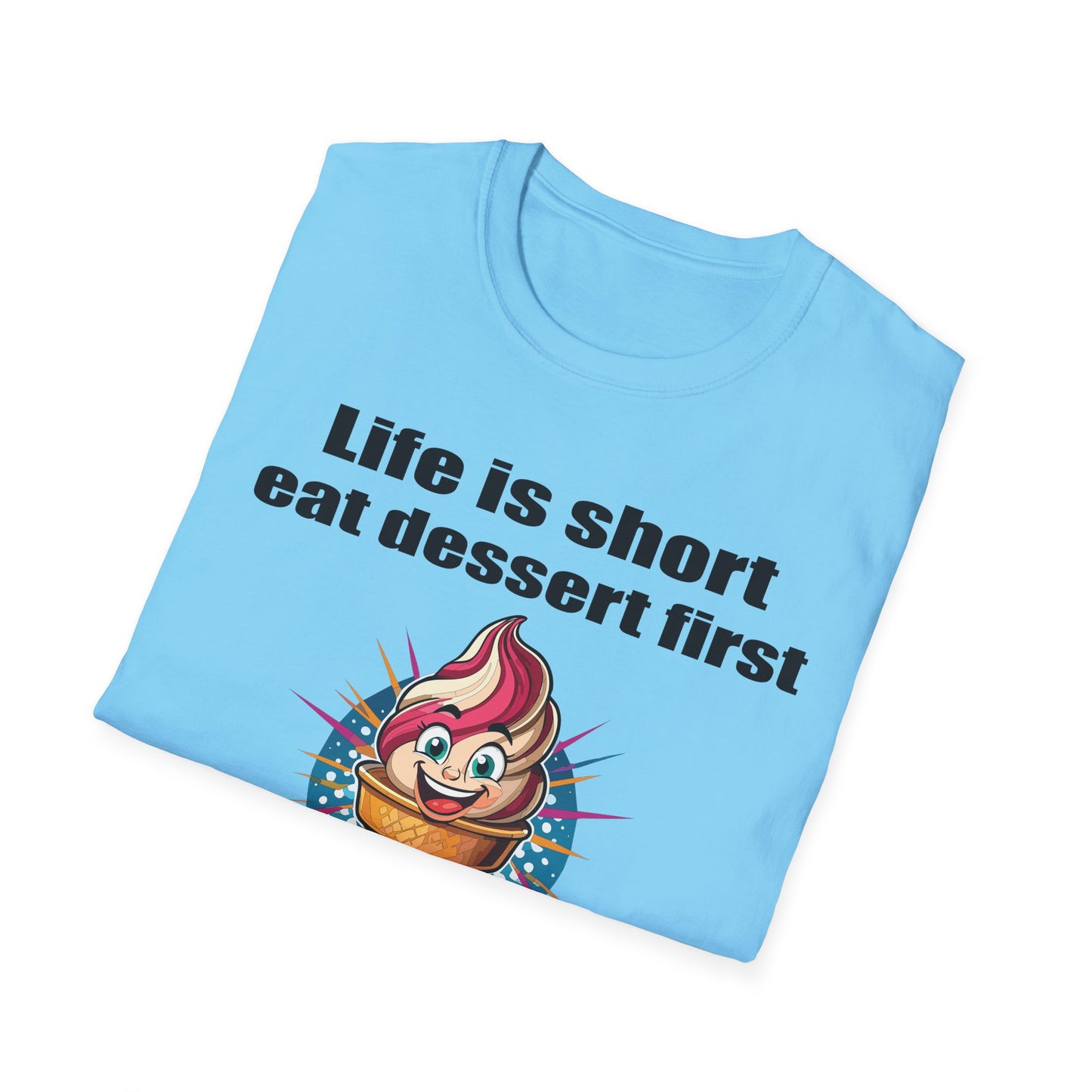 Food Tees, Funny Food T Shirts, Funny T Shirts, Shirt with Food, Junk Food Tees, Shirt with Ice Cream, Ice Cream T-Shirt