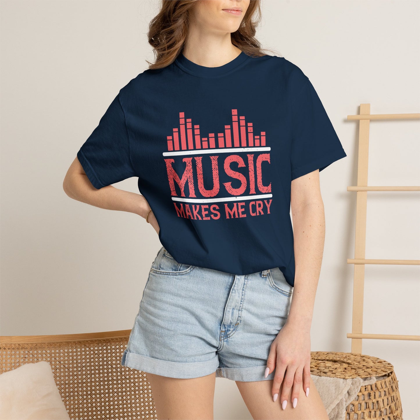 Music Graphic Design Unisex Cotton T-shirt m37