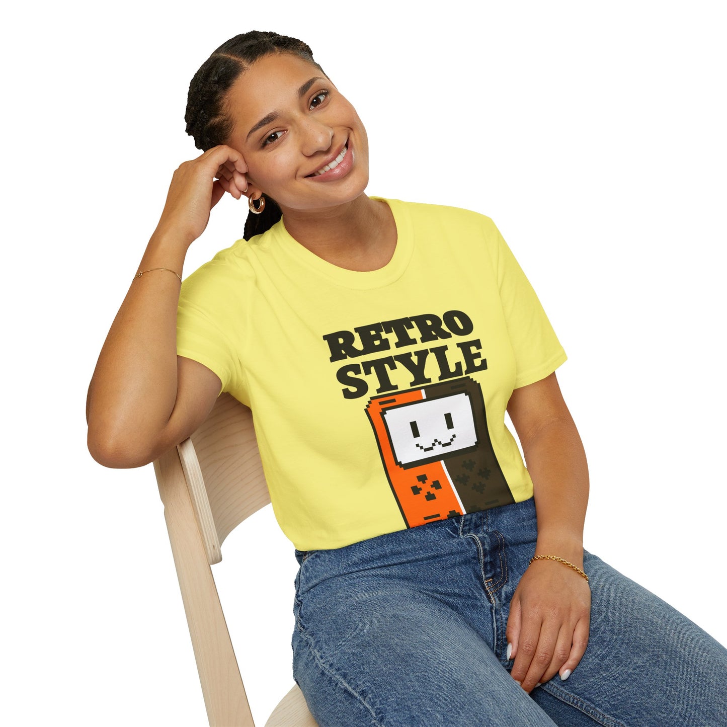 Retro T Shirt, Retro Design Shirt, Retro Art Tee Shirt, T-shirt with Retro Style