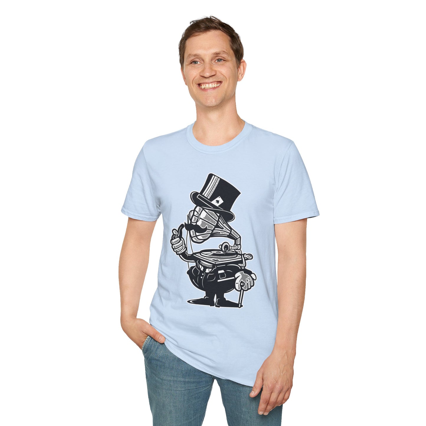Cartoon T Shirt Animation T Shirt Funny Tee Shirt Unisex Gildan Softstyle 64000 Cotton Tee