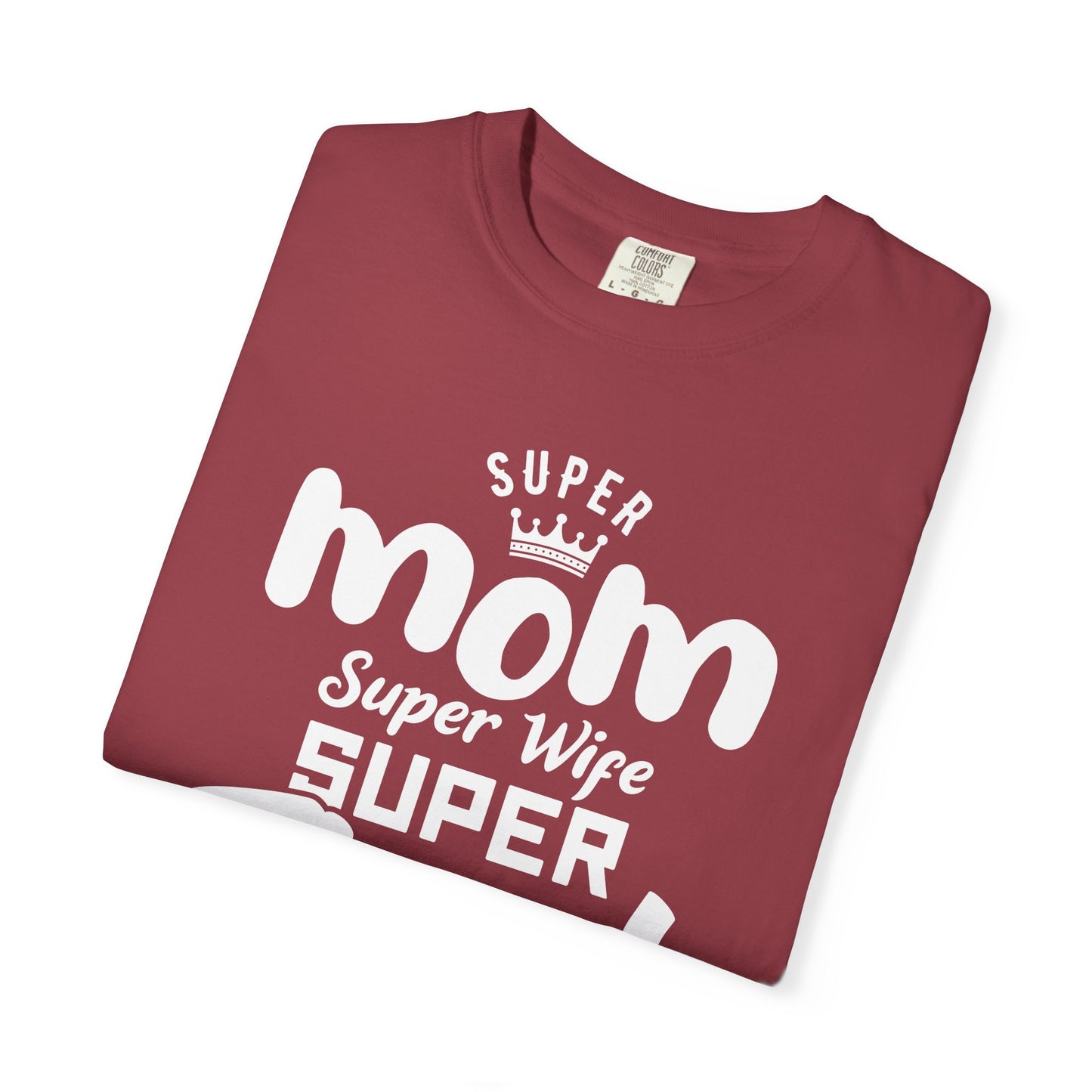 Mom T-shirt Mother's Day Mama Tee Unisex Comfort Colors Garment-Dyed Cotton h45