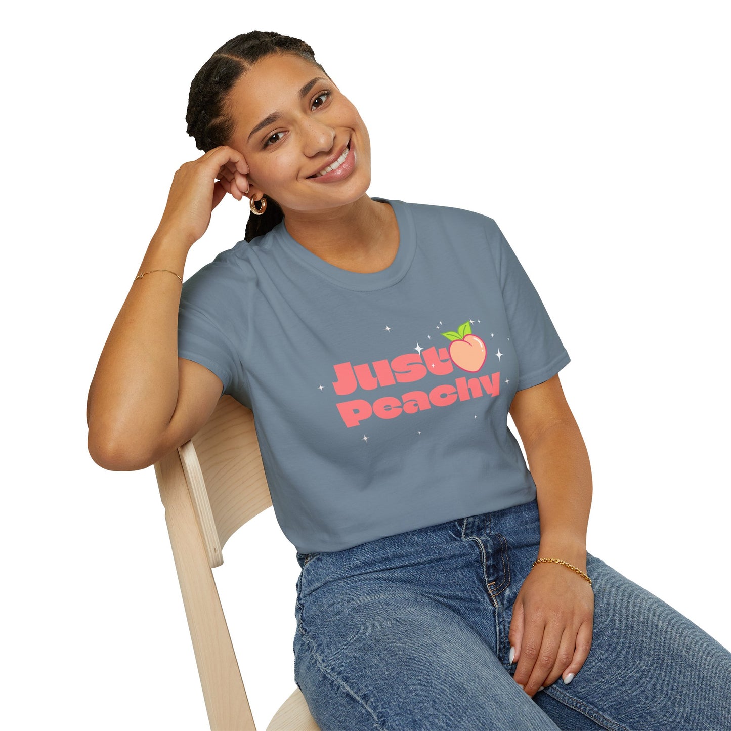 Food Tees, Funny Food T Shirts, Funny T Shirts, Shirt with Fruits, Shirt with Peach