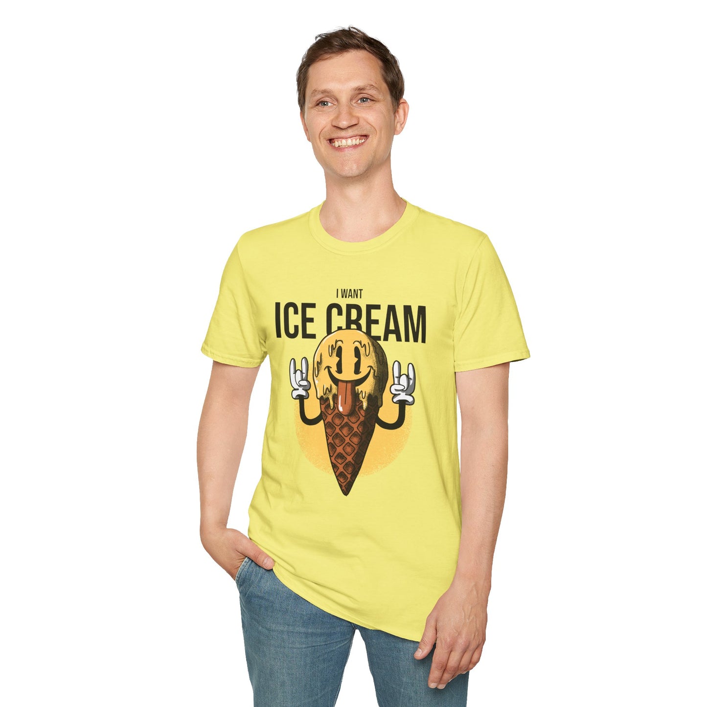 Food Tees, Funny Food T Shirts, Funny T Shirts, Shirt with Food, Junk Food Tees, Shirt with Ice Cream, Ice Cream T-Shirt