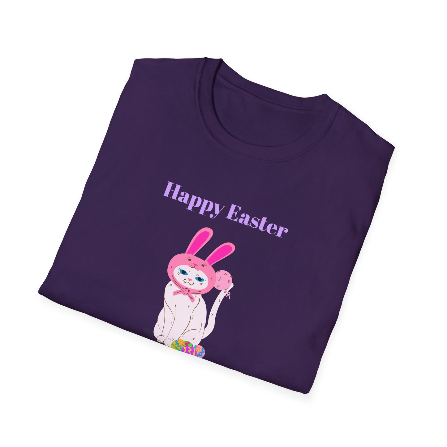 Easter Bunny T-Shirt, Tee Shirt with Easter Signature, T Shirt with Easter Prints, Tee Shirt with Easter Design - 11