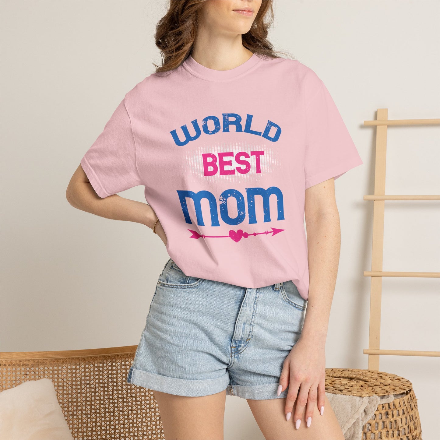 Mom T-shirt Mother Day Mama Tee Unisex Comfort Colors Garment-Dyed Cotton h100