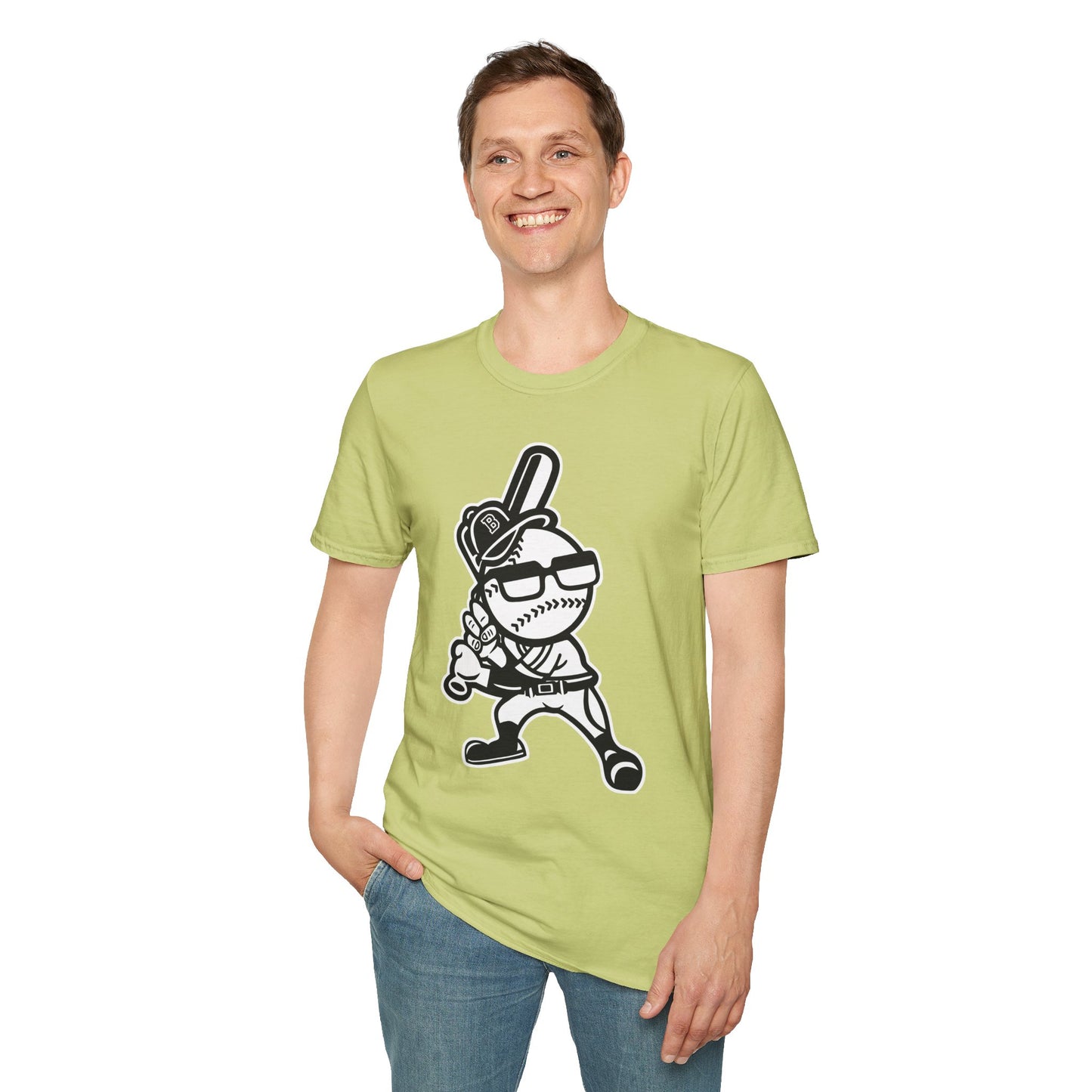 Cartoon T Shirt Animation T Shirt Funny Tee Shirt Gildan Softstyle 64000 Unisex Comfort