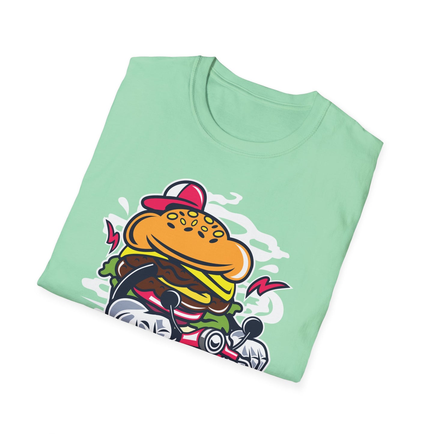 Cartoon T Shirt Animation Tee Funny Unisex Softstyle Gildan 64000 100 Percent Ring Spun Cotton